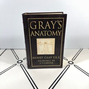 Gray's Anatomy Henry Gray FRS 1995 Barnes & Noble Facsimile 1901 Edition Gilt